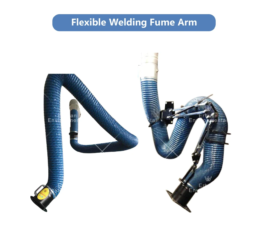 Automatic Pulse Filter Cartridge Dust Collector for Heavy Gas Shield Welding Fume Extractor