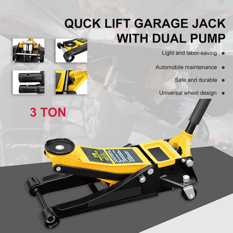 Max Lifting 340mm Automobile Maintenance Garage Car Jack/Auto Shop Lifting Jack /Hydraulic Air Jack/Floor Jack/Garage Equipment/Auto Repair Tool