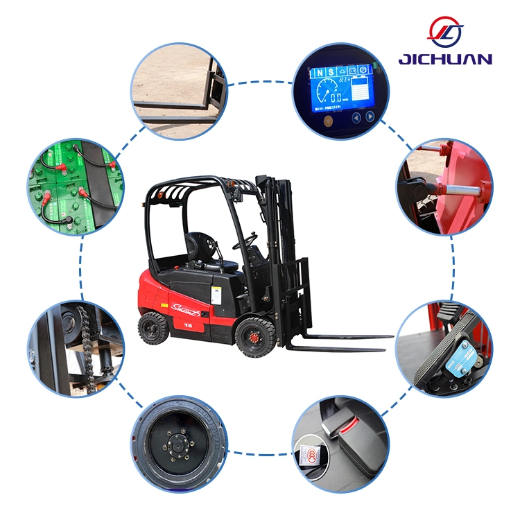 Chengli 1ton 2 Ton 3 Ton 4ton 5 Ton Forklift Truck Small Electric Mini Forklift on Sale 4 Wheel Lifting Equipment China Forklift Parts Pallet Truck Stacker