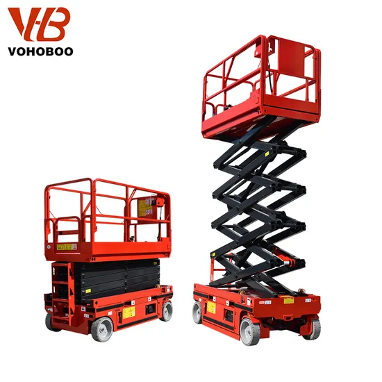 Piattaforma di lavoro aerea, sollevatore idraulico a forbice (11 m)