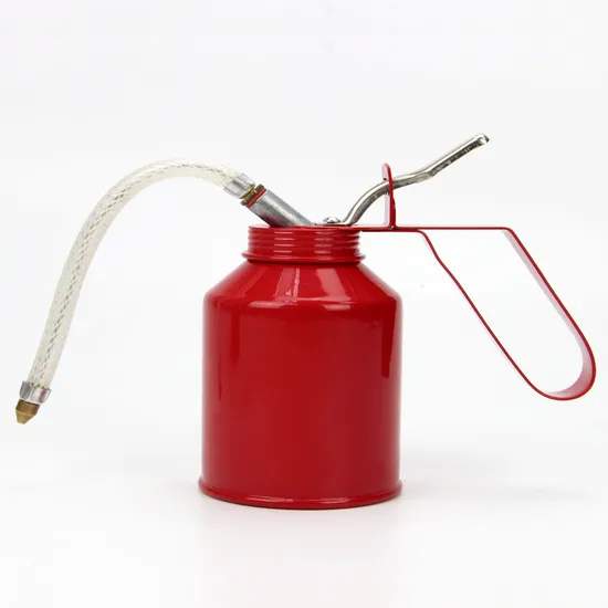 Quantità di olio in metallo Beccuccio rigido da 250 ml/Oliatore manuale con cannuccia rigida Oliatore per olio manuale da 250 g