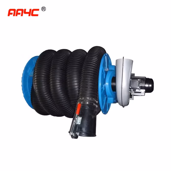 Sistema di estrazione dei gas di scarico AA4c, cursore in lega di alluminio, tipo AA-2007130hgs